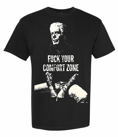 Anthony Bourdain F*ck your comfort zone Premium Black T-shirt
