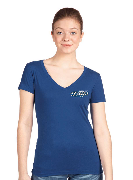 Womens V-Neck Jays T-Shirt